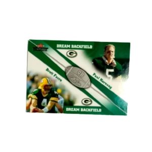 2002 Fleer Throwbacks Brett Farve/Paul Hornung